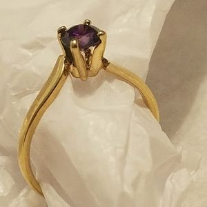 925 Marked dainty ring with rare band design